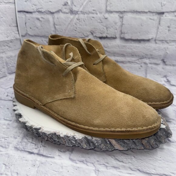 David Richard Ltd Mens Sz 11.5 Chukka Suede Desert Boots Made in Spain - Picture 1 of 8